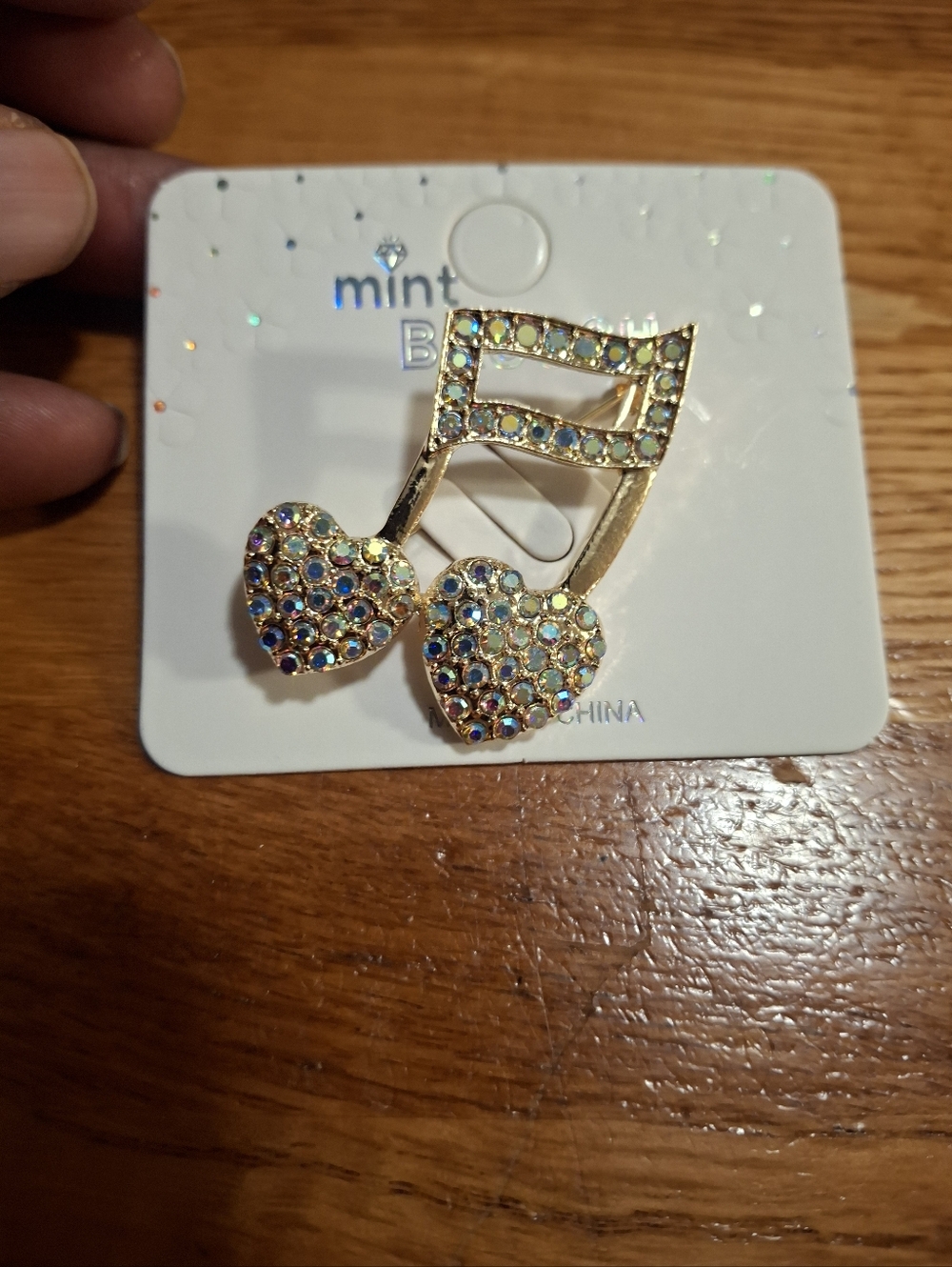 Music Heart Brooch NIP - Picture 9 of 10